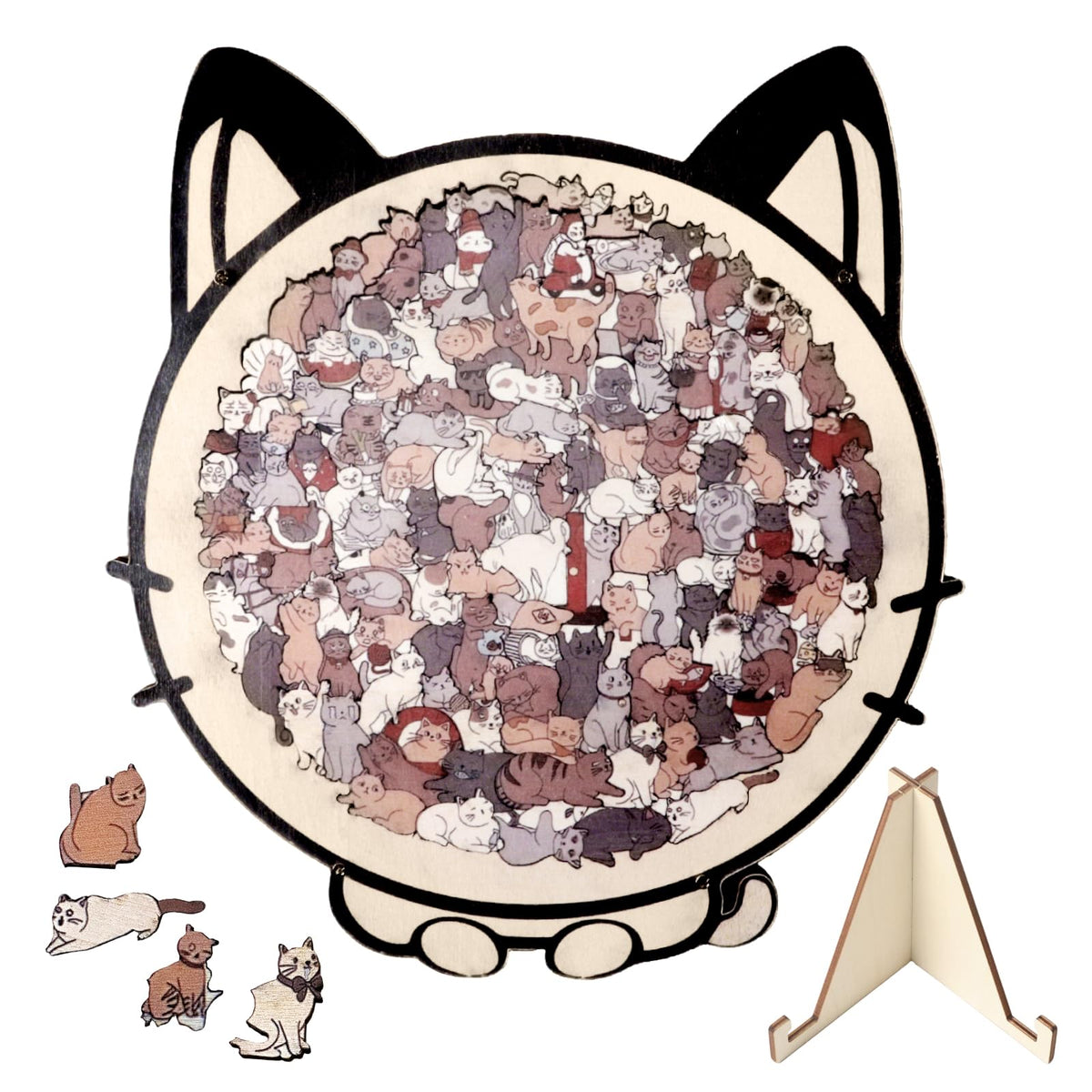 PawPuzzle™  Wooden Puzzle