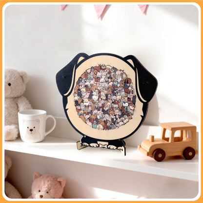 PawPuzzle™  Wooden Puzzle