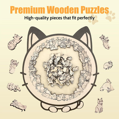 PawPuzzle™  Wooden Puzzle