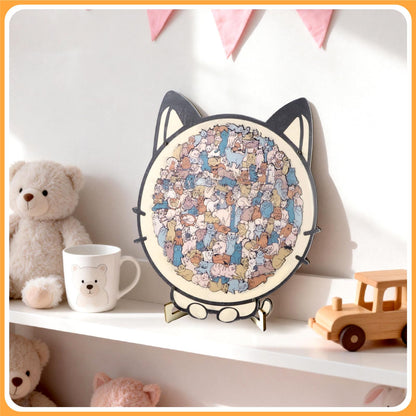 PawPuzzle™  Wooden Puzzle
