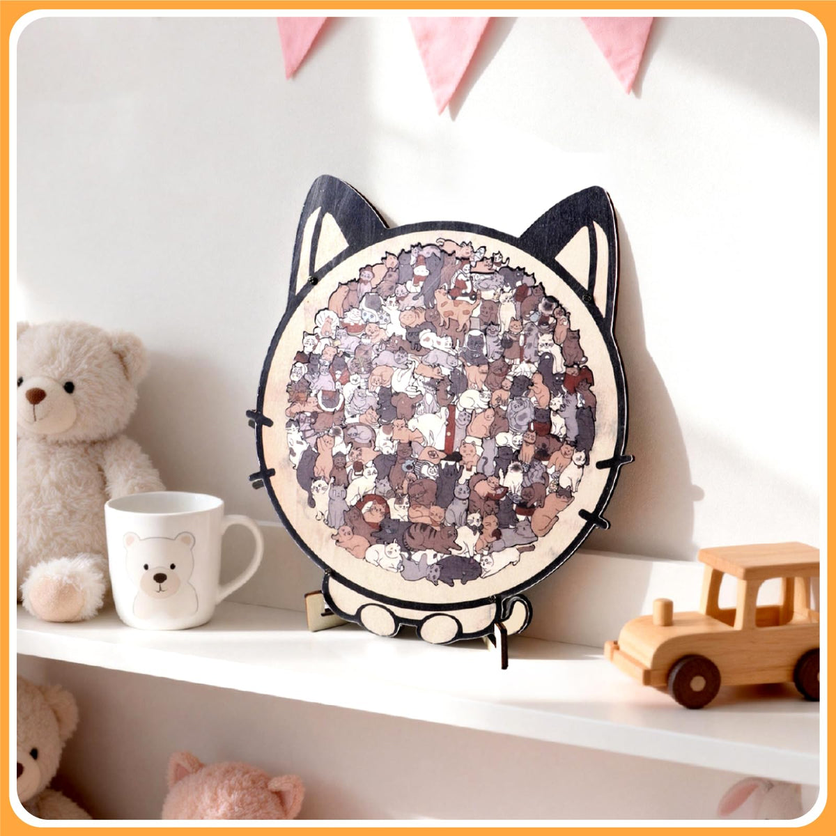 PawPuzzle™  Wooden Puzzle