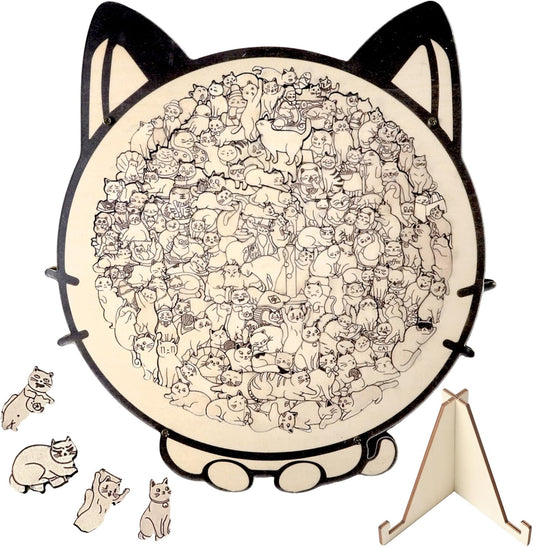 PawPuzzle™  Wooden Puzzle