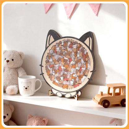 PawPuzzle™  Wooden Puzzle