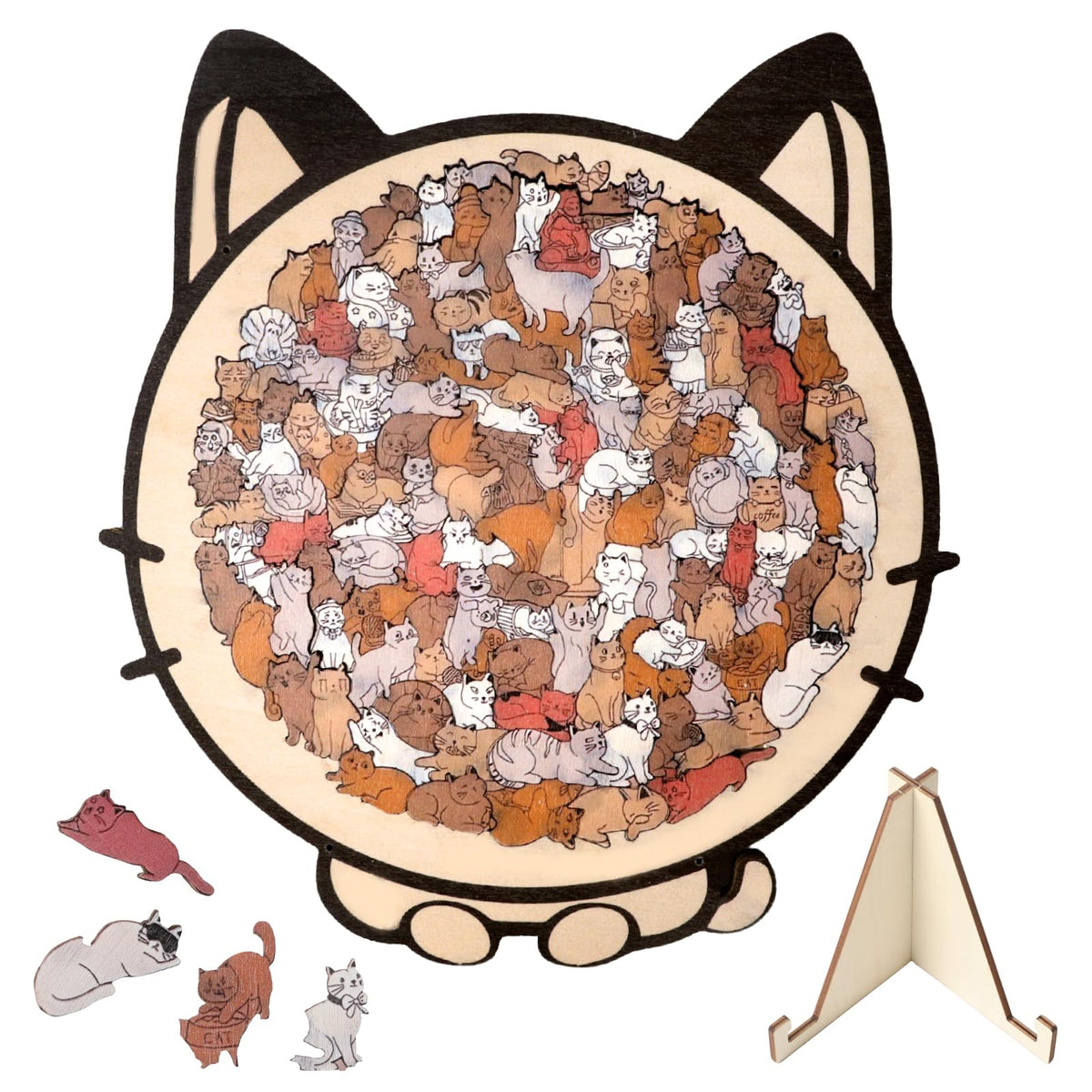 PawPuzzle™  Wooden Puzzle
