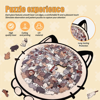 PawPuzzle™  Wooden Puzzle