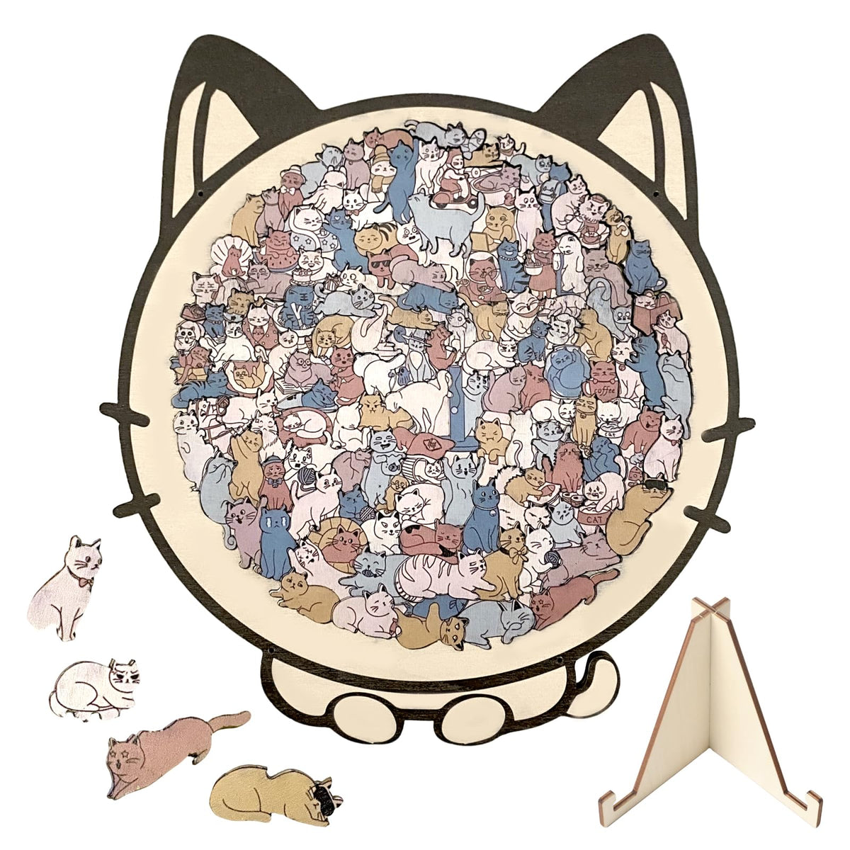 PawPuzzle™  Wooden Puzzle