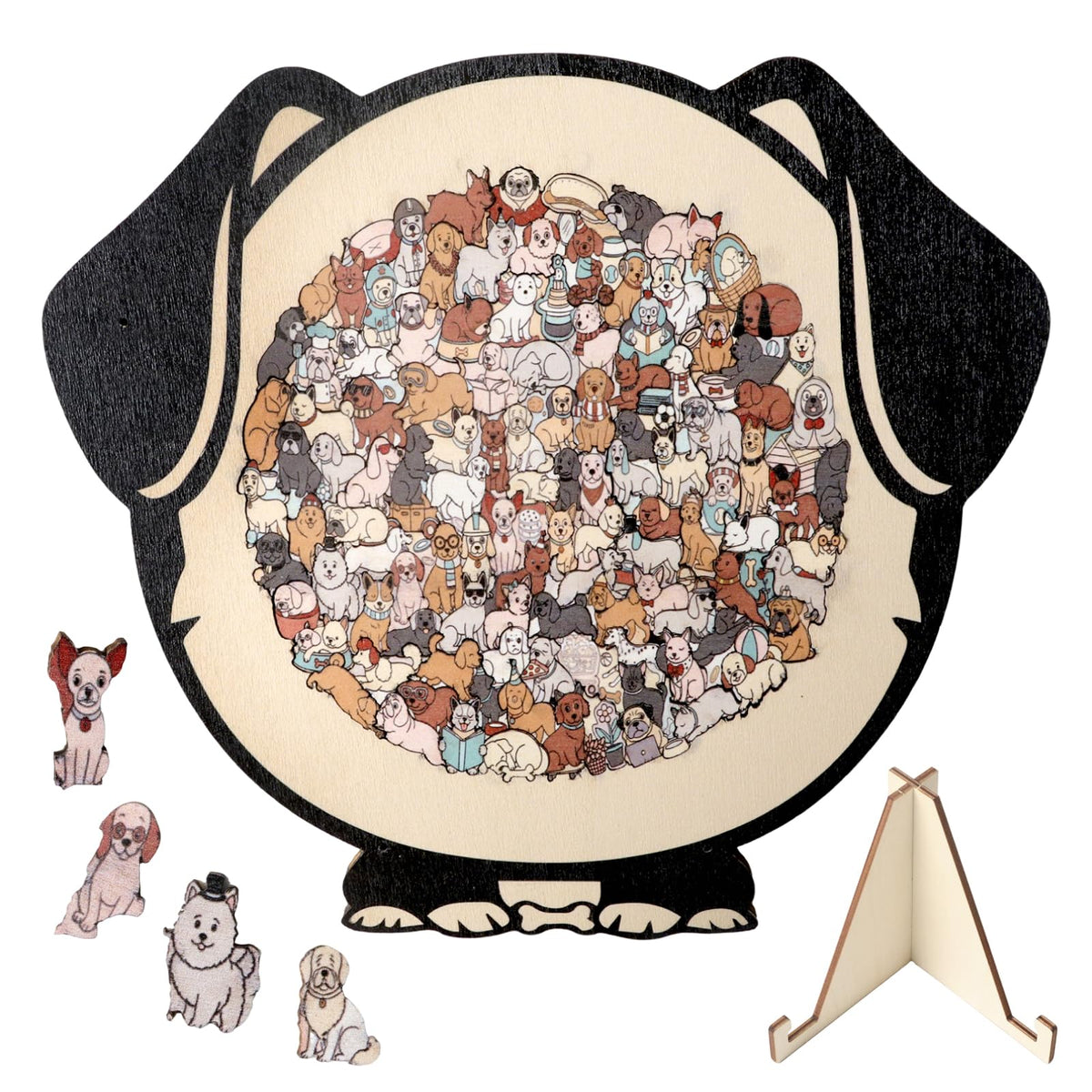 PawPuzzle™  Wooden Puzzle